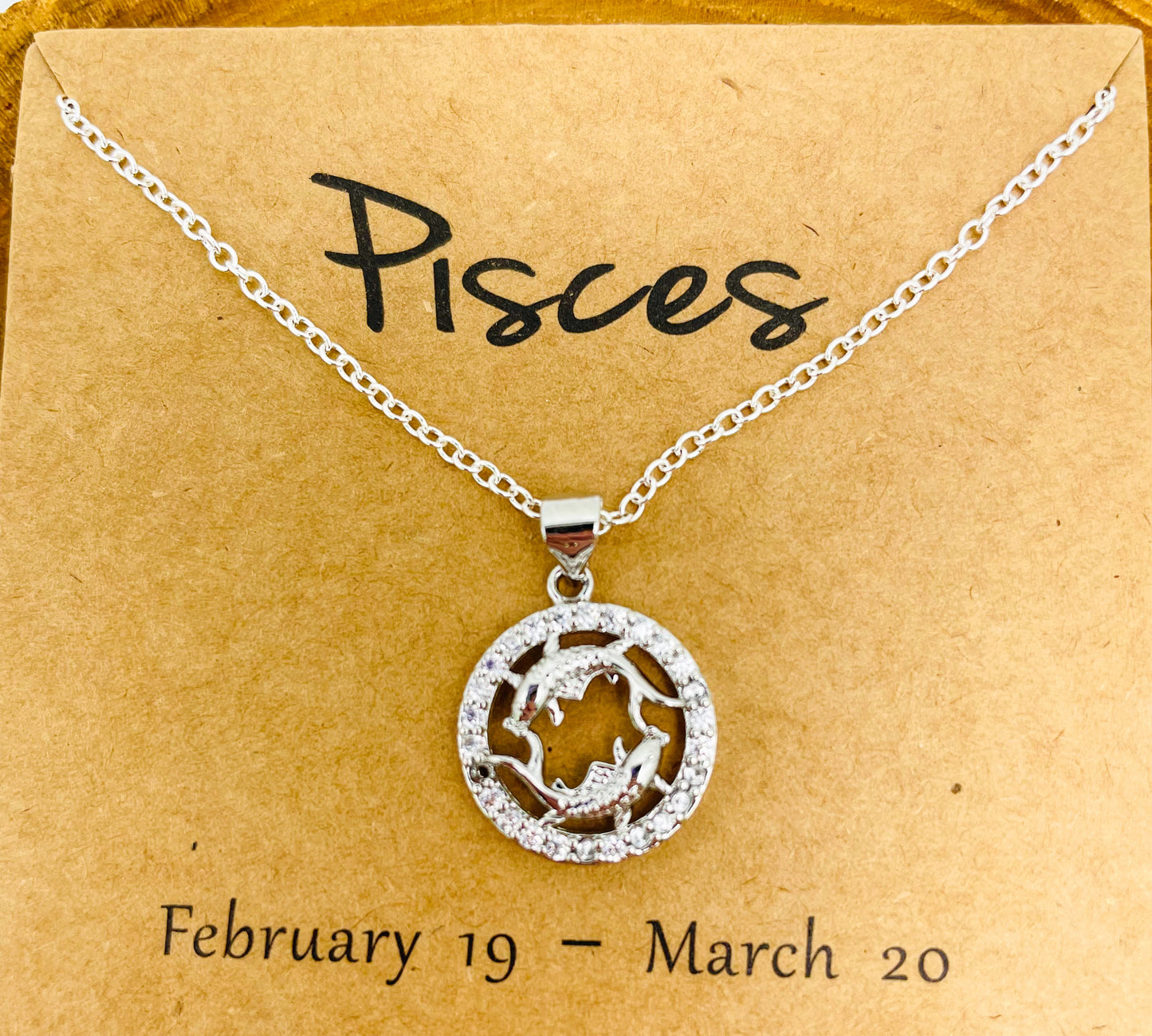 Zodiac Sign Bling Necklaces- S925 Sterling Silver or 14k Gold Overlay