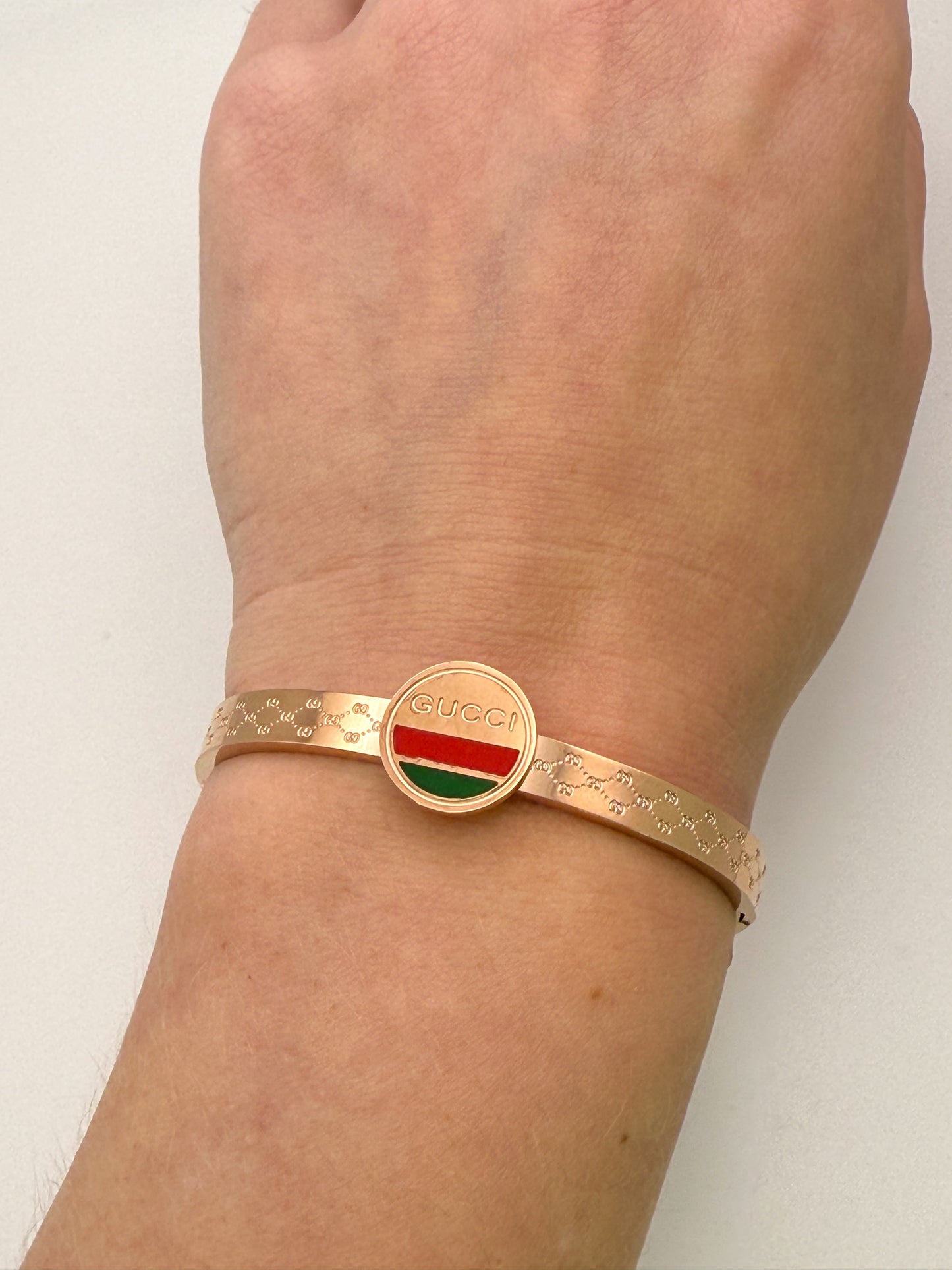 Gucci Designer Stainless Steel Bangle Bracelets