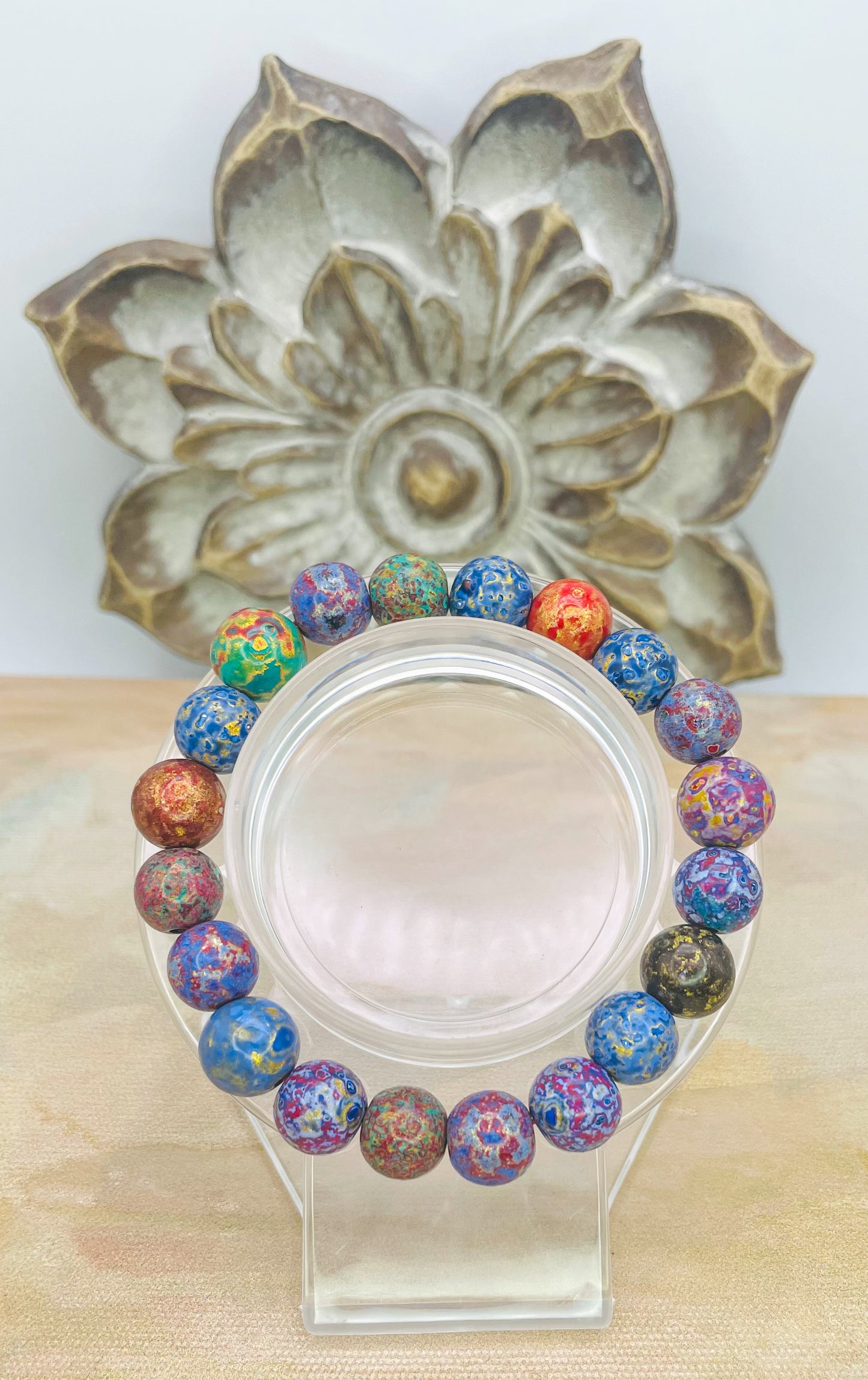 HandCrafted Daji Lacquer Beaded Bracelets