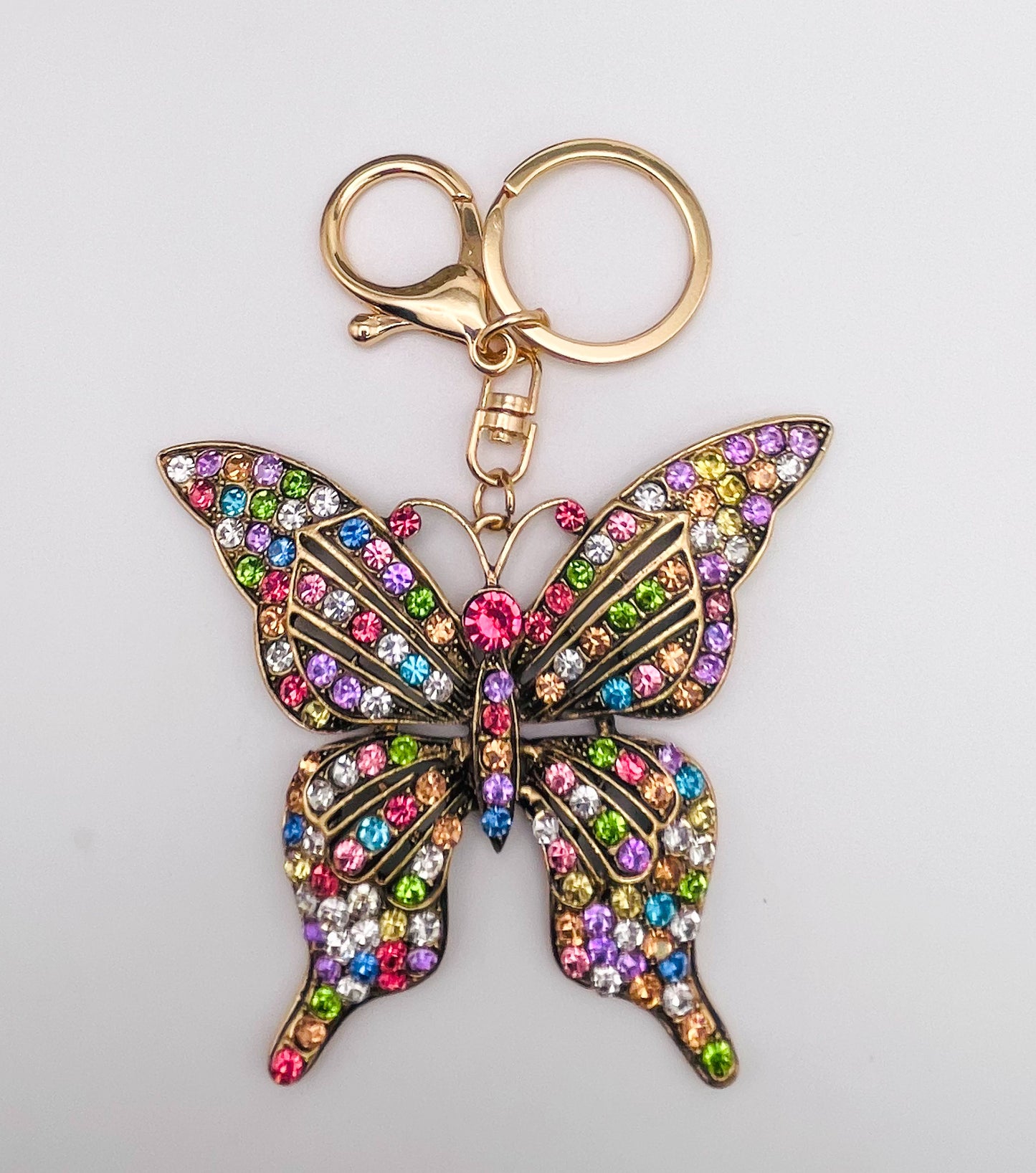 Bling Butterfly Keychains