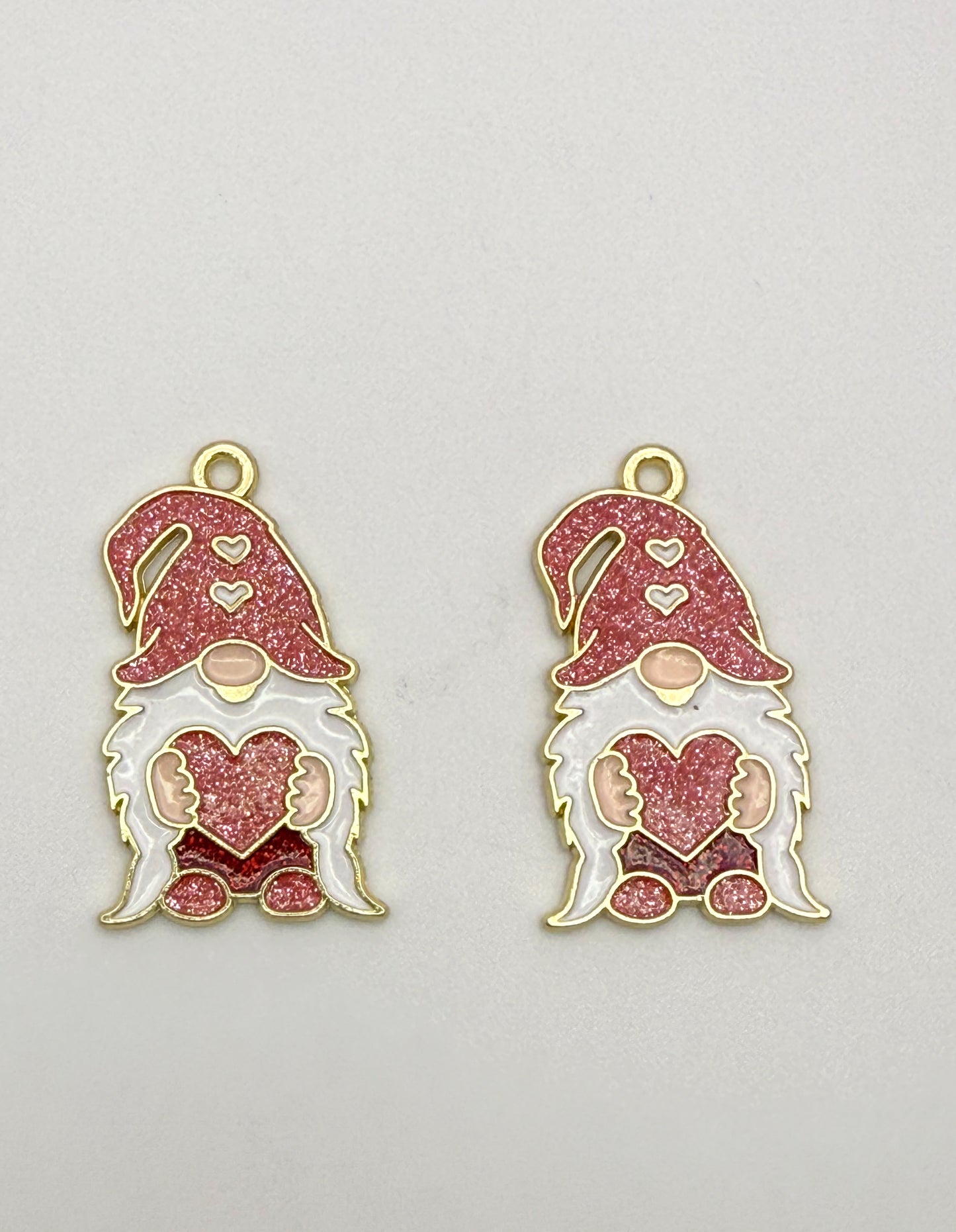 Gnome of Love Gold DIY Charm