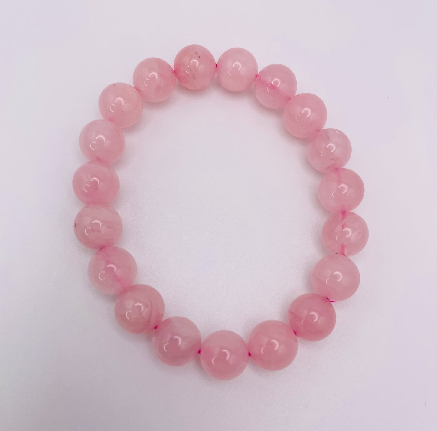 Natural Rose Quartz Crystal Bracelets