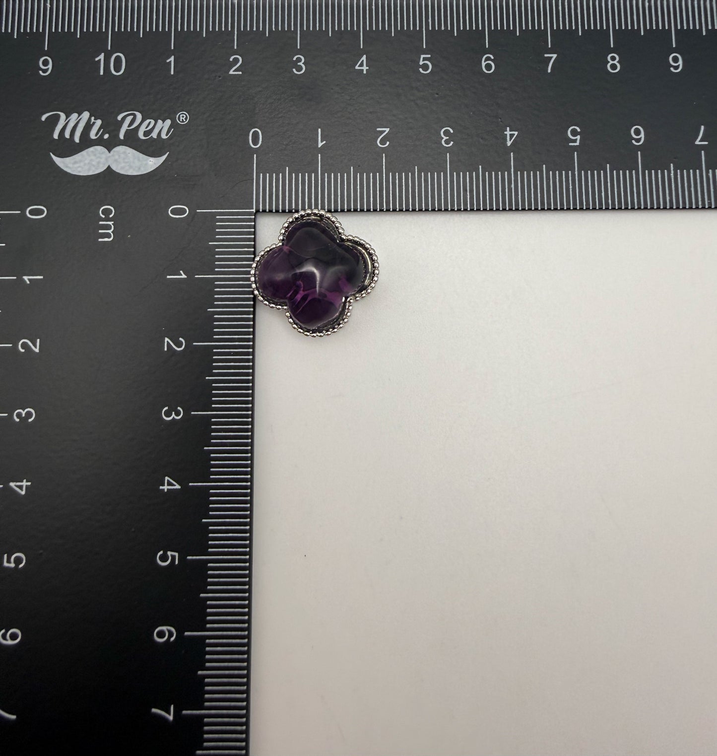 Big Statement Clover Metal Charm Spacer Beads