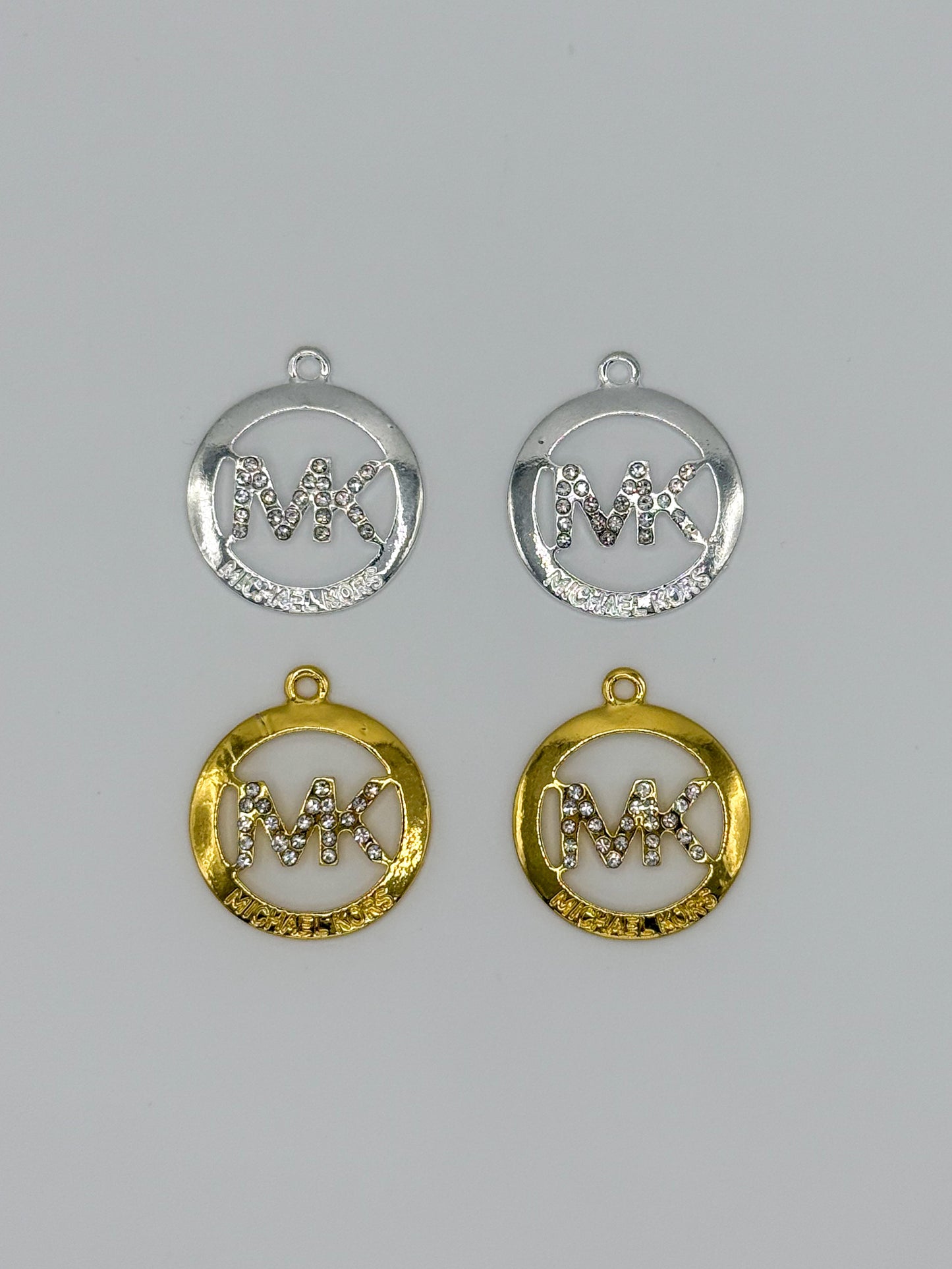 High Quality MK Design Metal DIY Charm Pendants