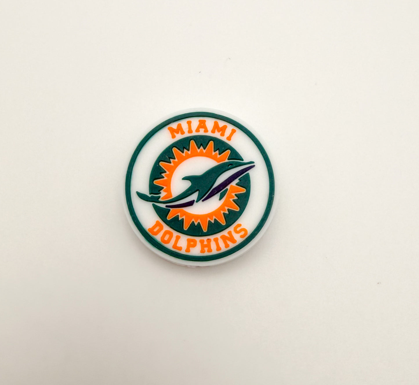 Round NFL Silicone DIY Pen Focal Beads