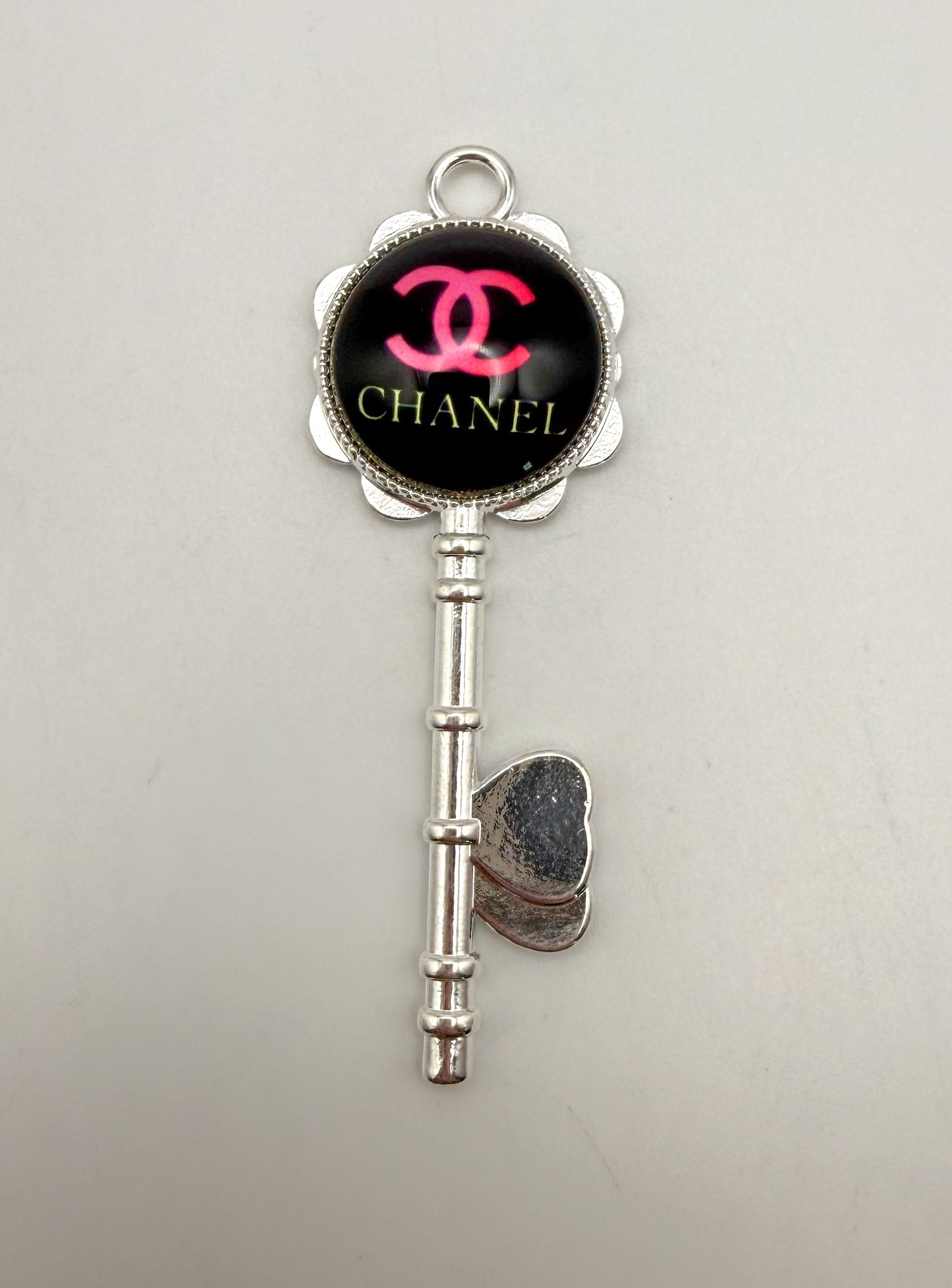 Designer Metal Key Charm Pendants