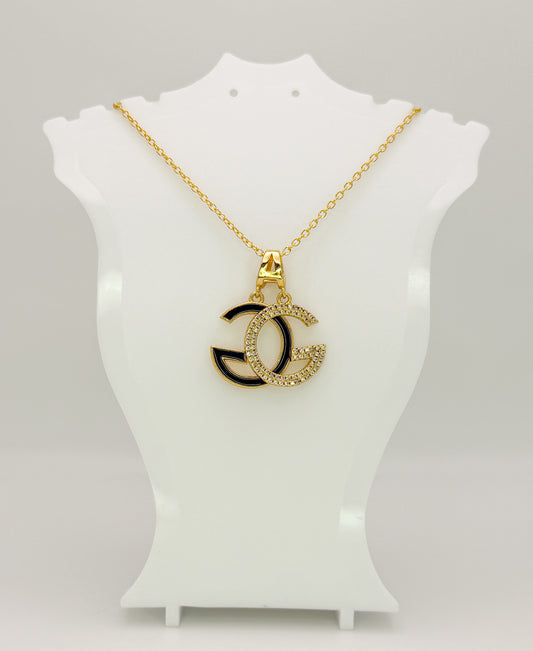 GG Brand 18k Gold Plated Sterling Silver Necklace