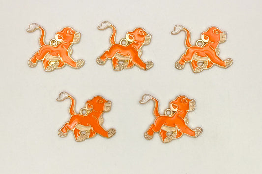 Lion King Gold DIY Charm Sets