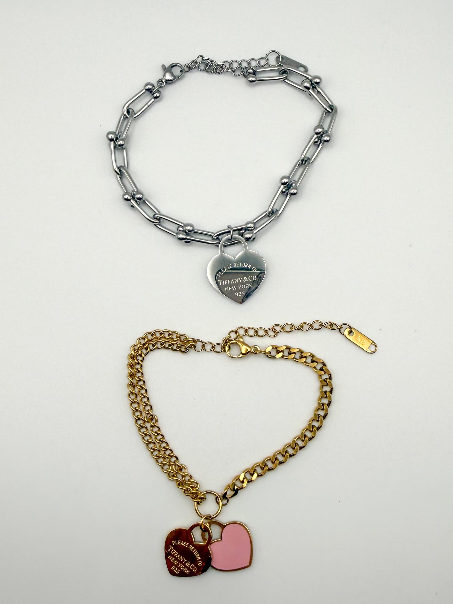 T&Co. Statement Stainless Steel Bracelets