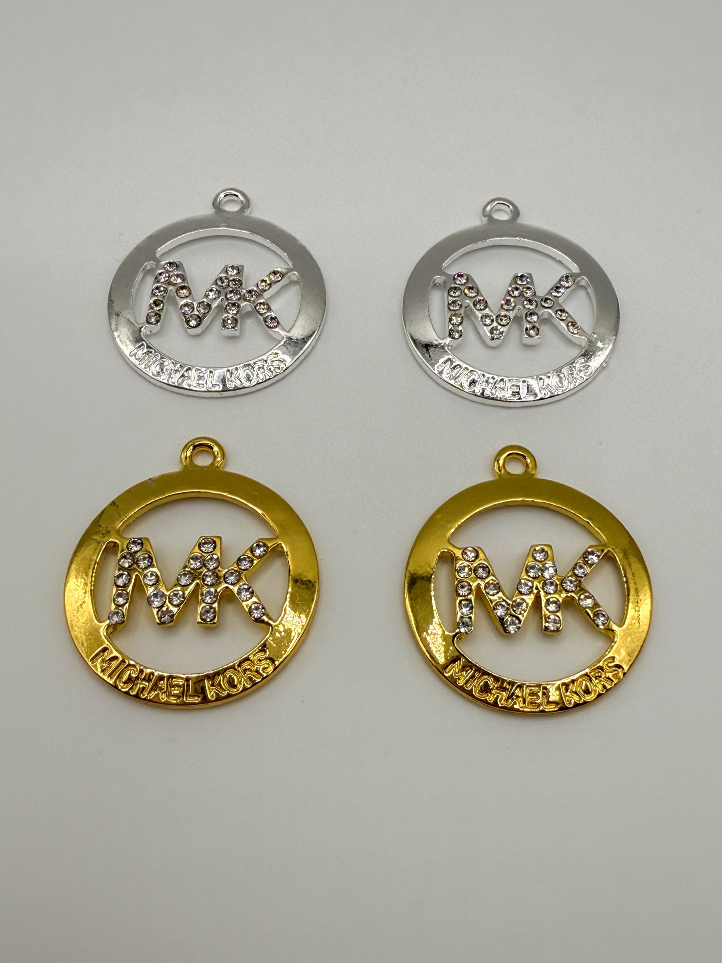 High Quality MK Design Metal DIY Charm Pendants
