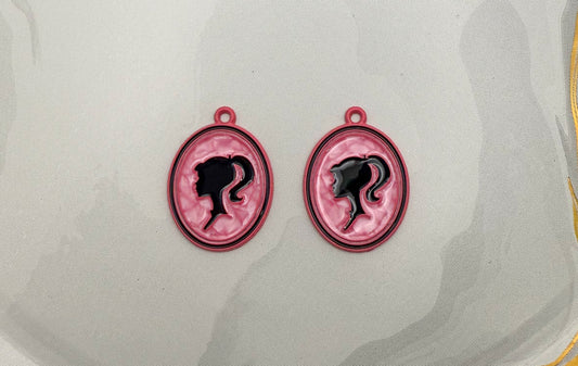 Barbie Head DIY Metal Charm SPECIAL