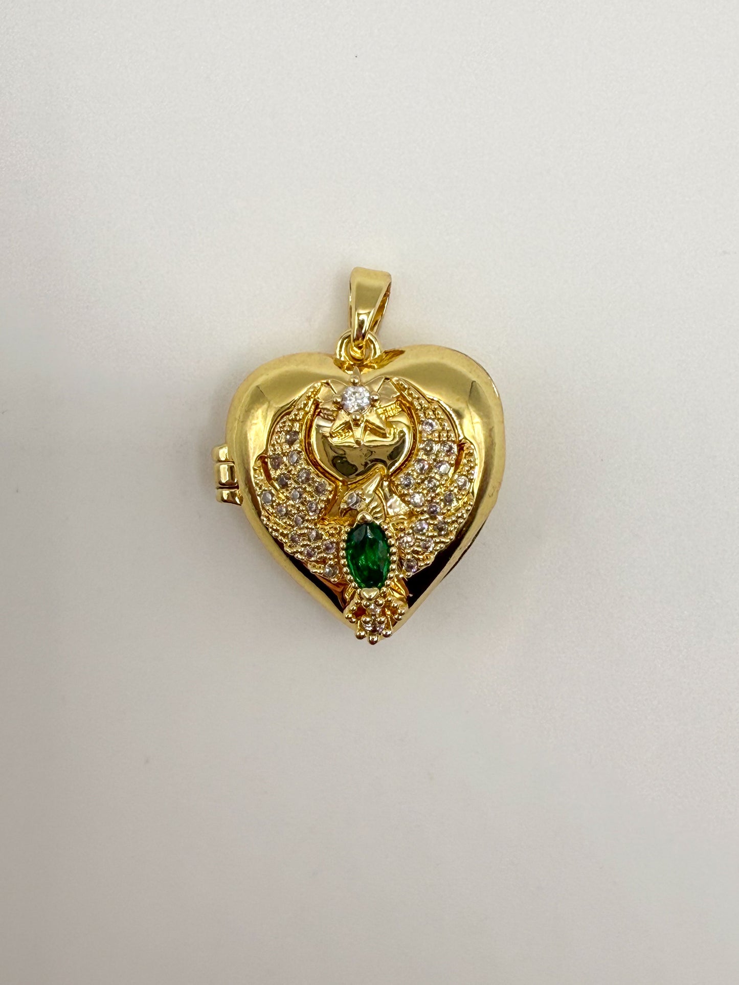 Variety of Gold Locket Charm Pendants