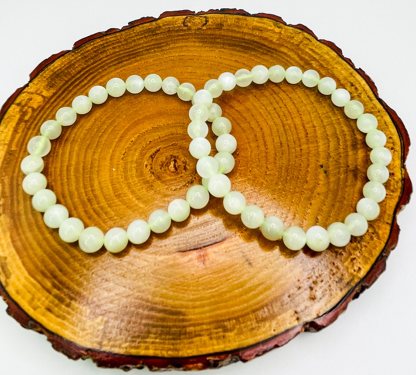 Green Moonstone Crystal Bracelet