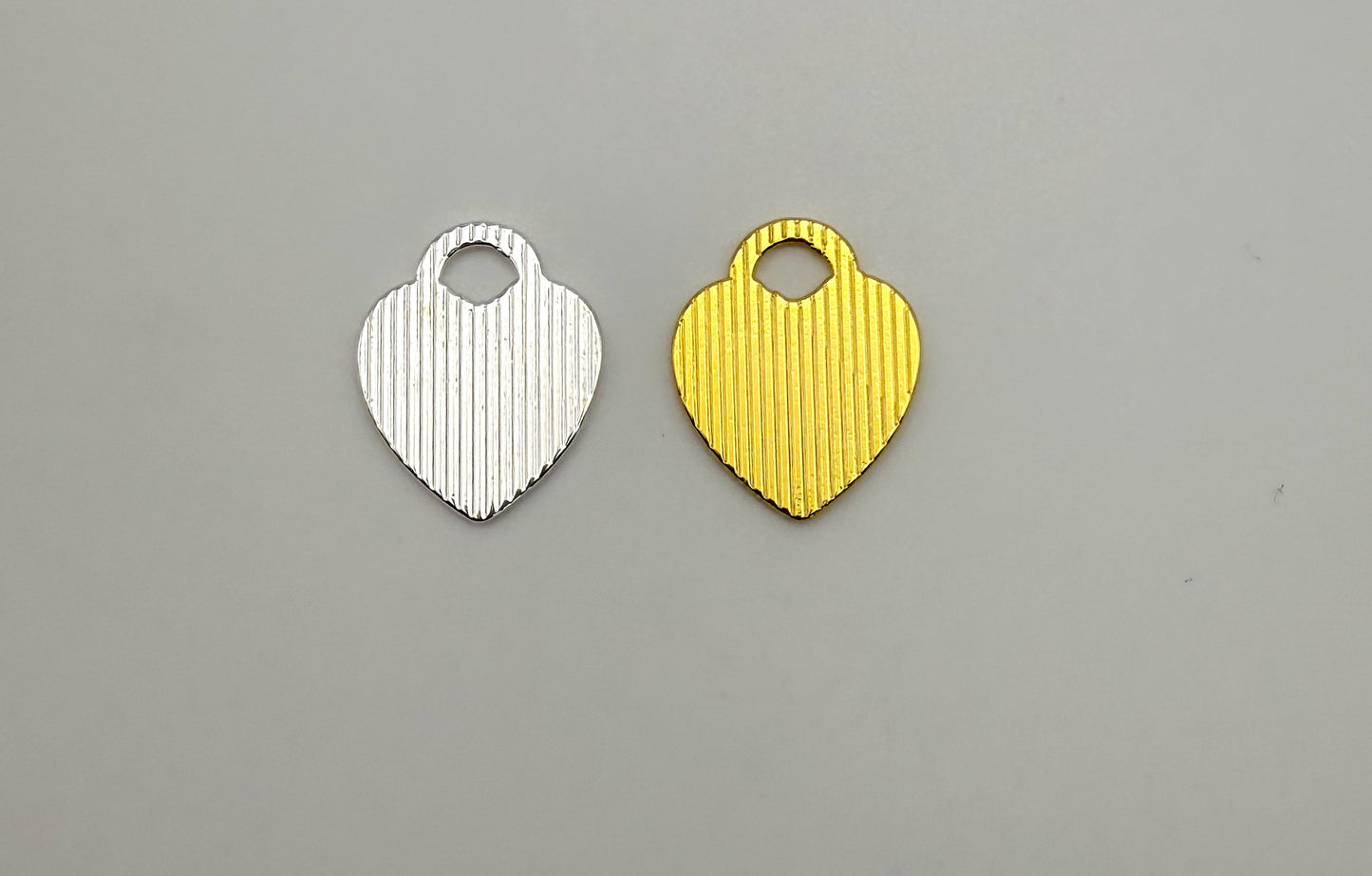 Silver Tiffany & Co Heart Metal DIY Charms