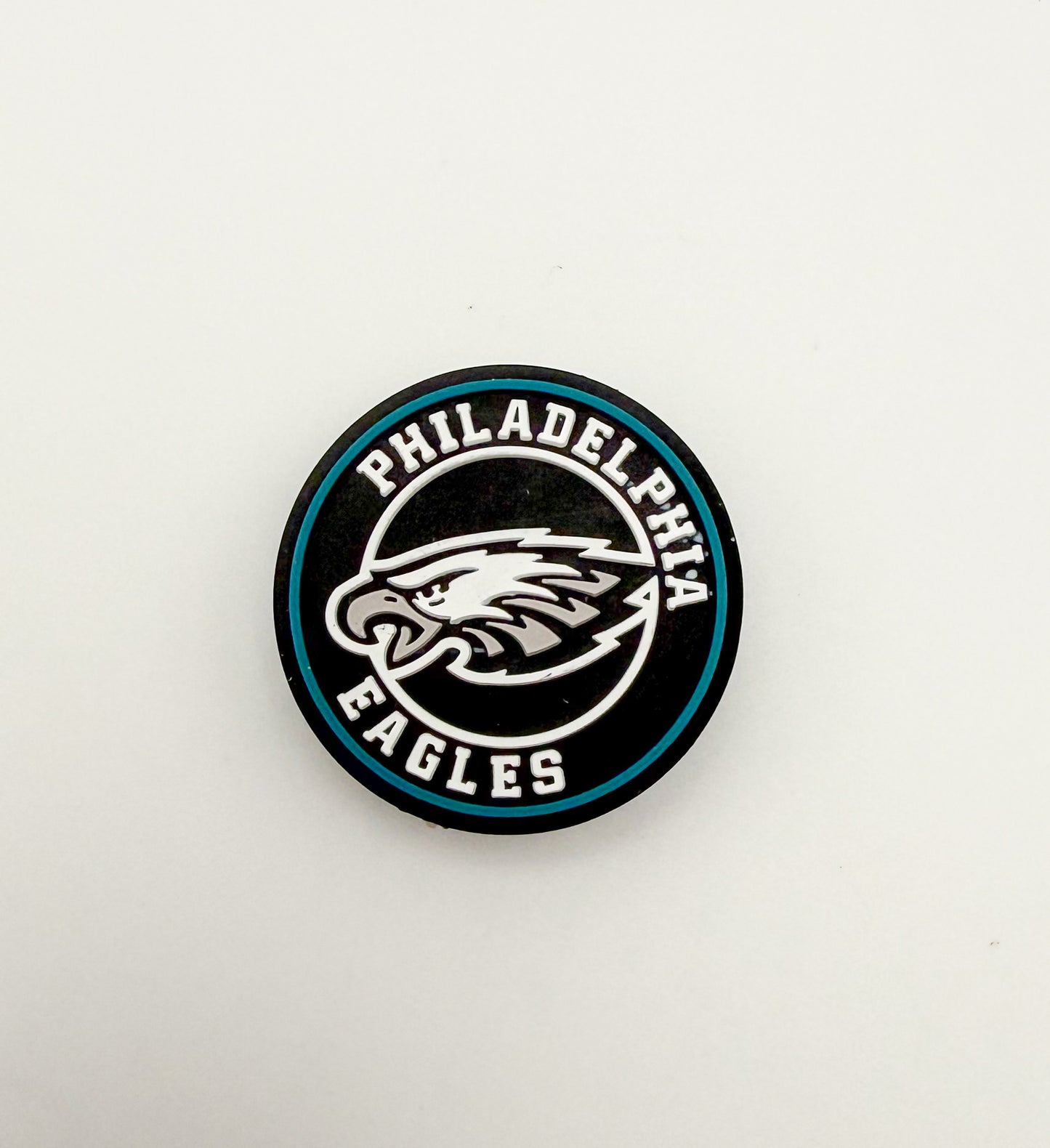 Round NFL Silicone DIY Pen Focal Beads