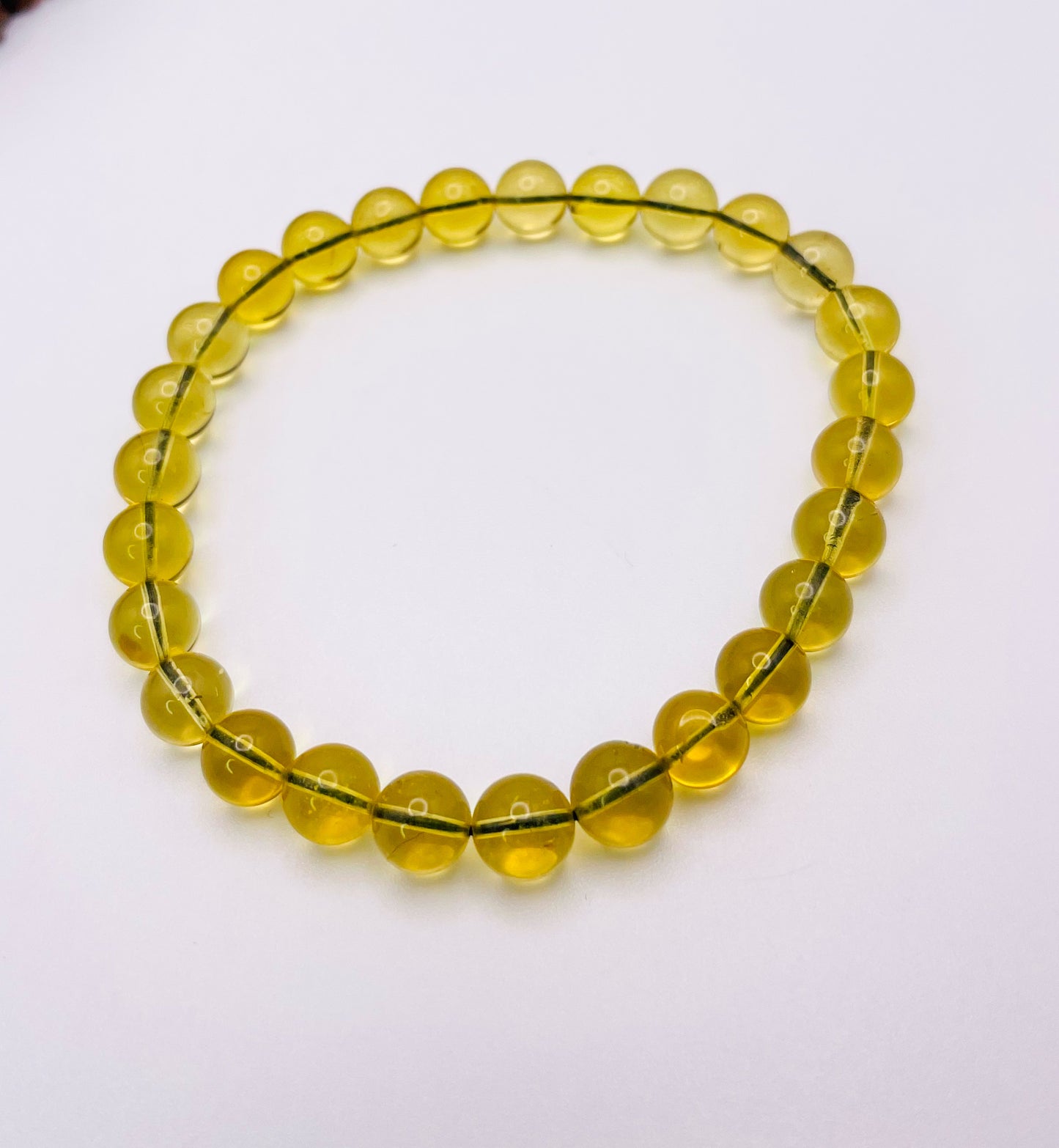 Natural Blue Amber Bracelet