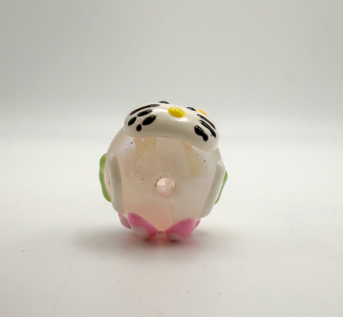 Handpainted Hello Kitty Acrylic DIY Pen Focal Beads