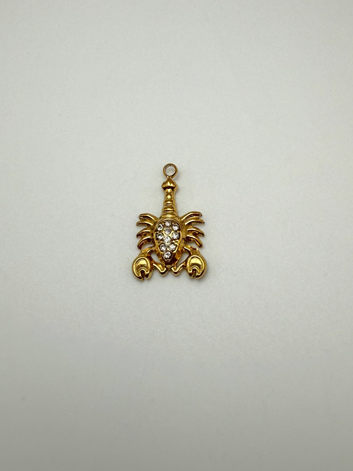 Stainless Steel Gold Ocean Animals & Object Charm Pendants