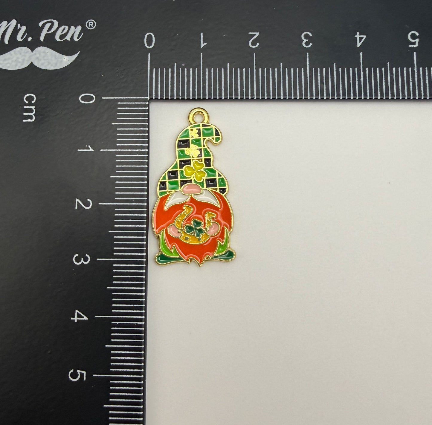 Irish Gnome Metal DIY Charms