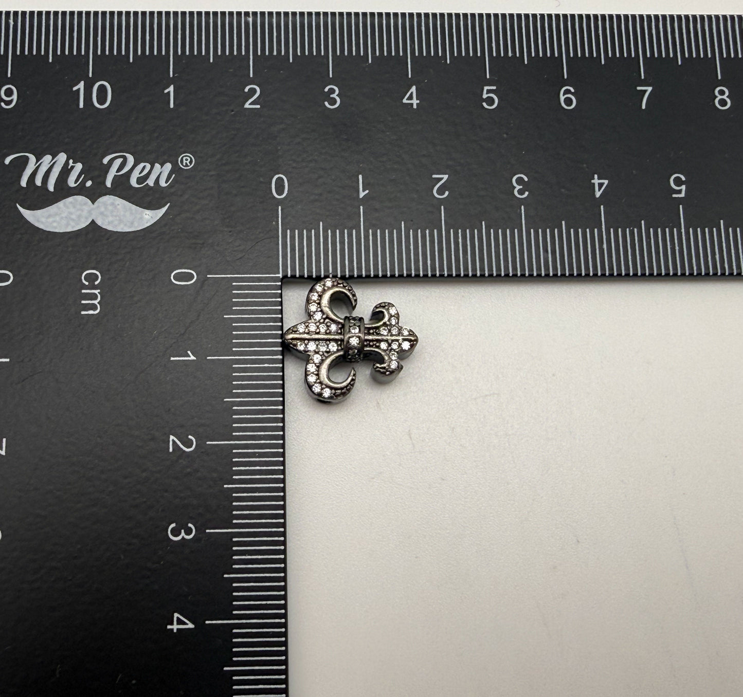 Royalty Emblem Metal Spacer Charm Beads