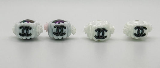CC Designer Acrylic Hand Painted DIY Pen Beads