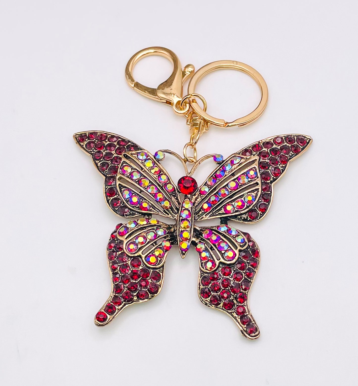 Bling Butterfly Keychains