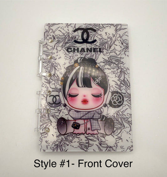 CC Designer & Skull Panda Acrylic Mini Notebooks