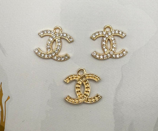 PROMO Special Gold Alloy CC DIY Charms