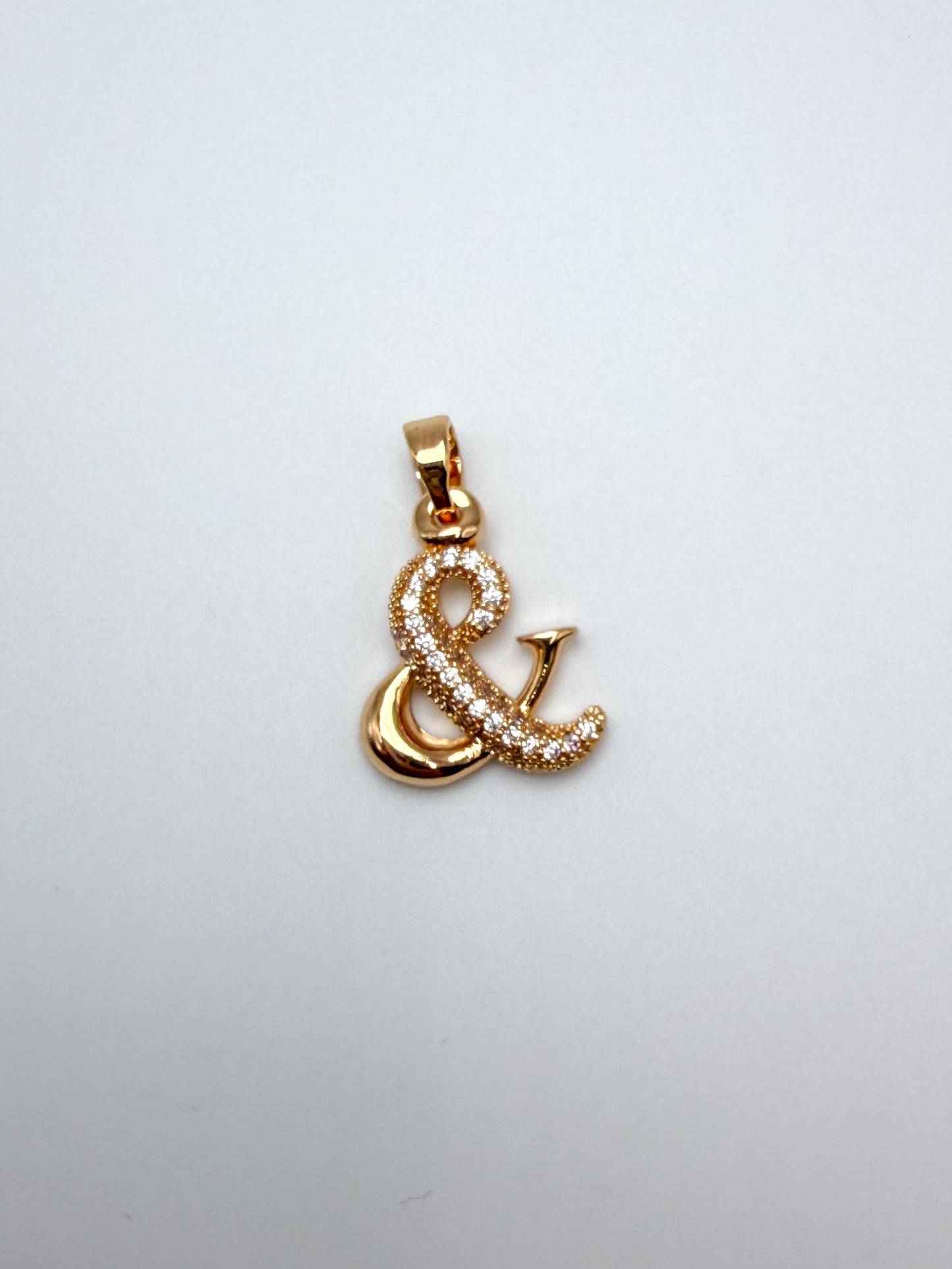 Gold & Symbol Charm Pendant