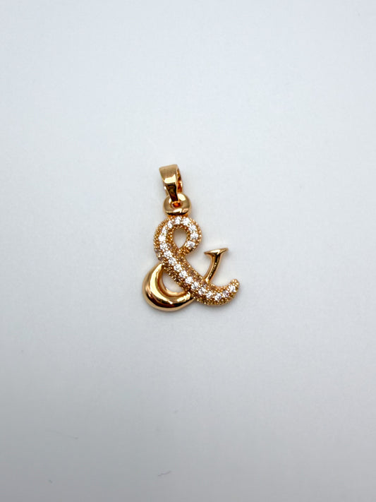 Gold & Symbol Charm Pendant