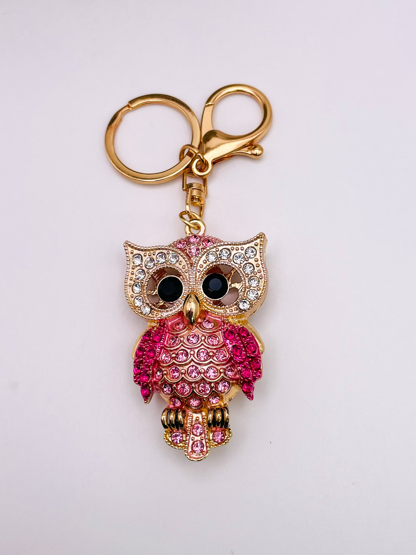 Bling Owl Keychains