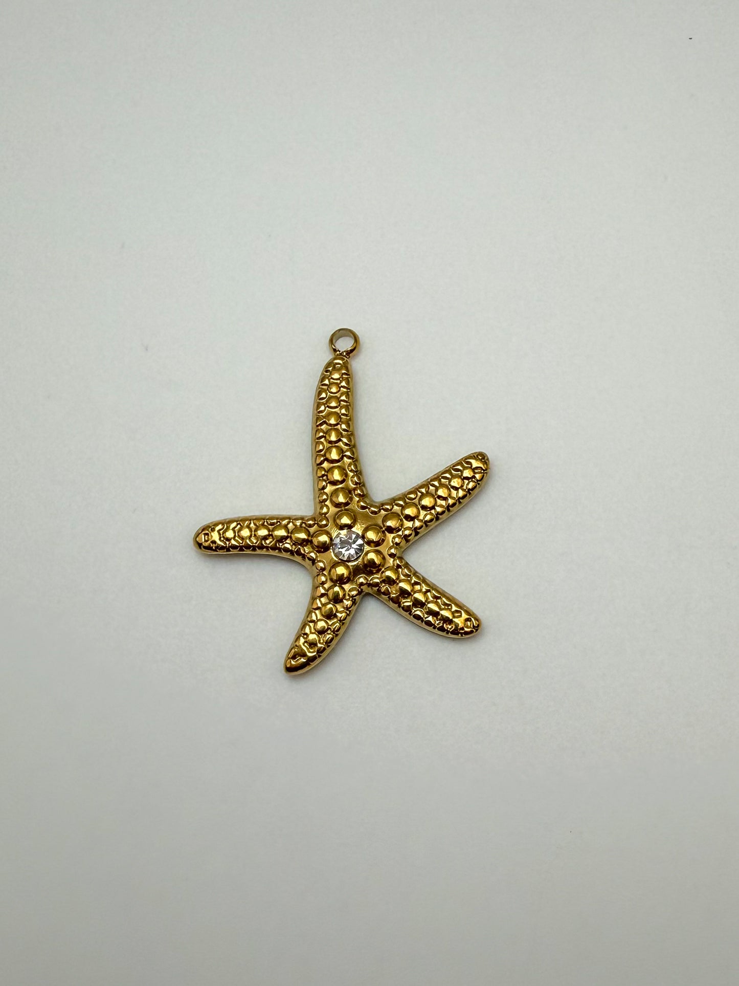 Stainless Steel Gold Ocean Animals & Object Charm Pendants