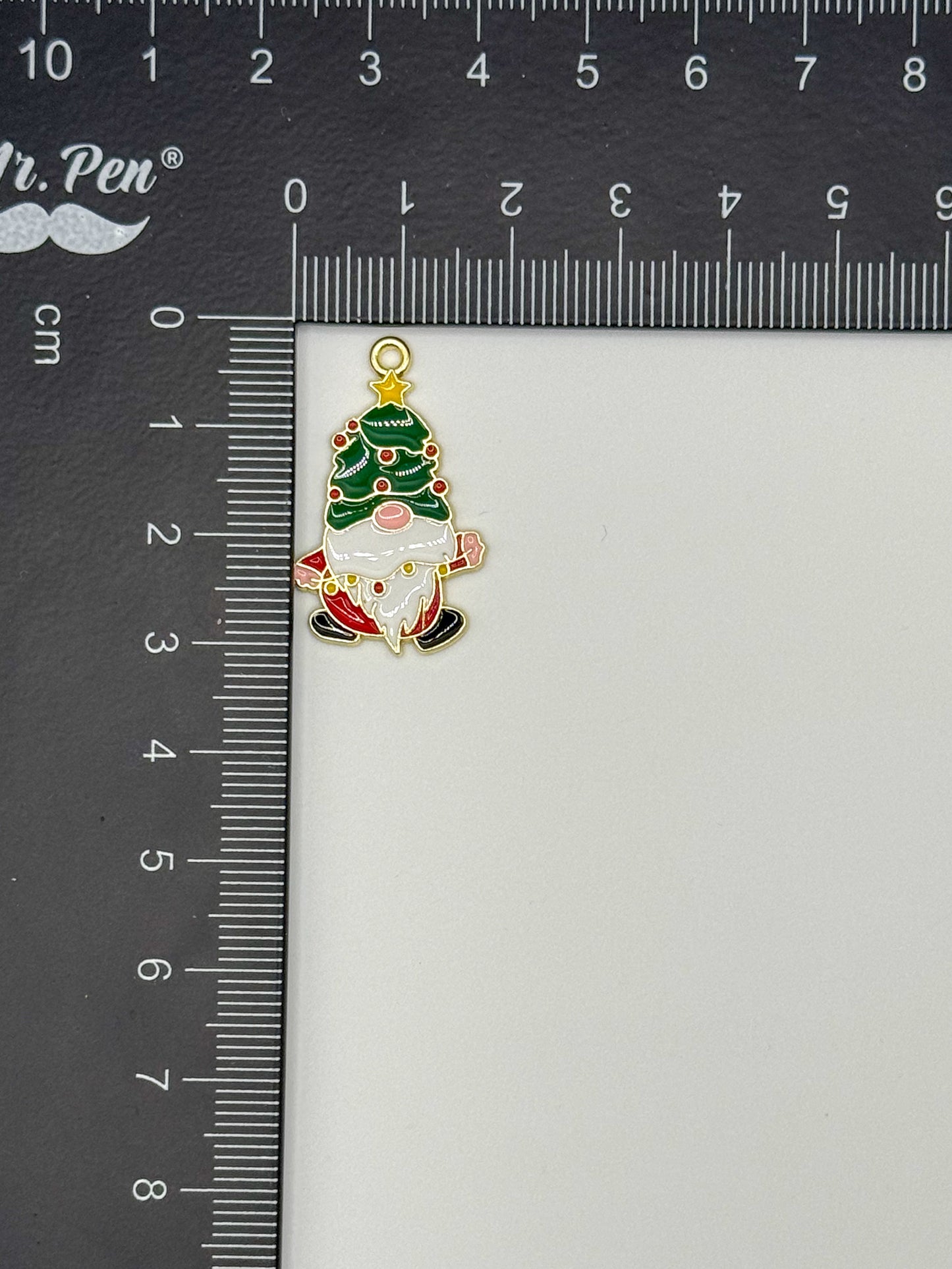 Christmas Gnome Metal DIY Charms