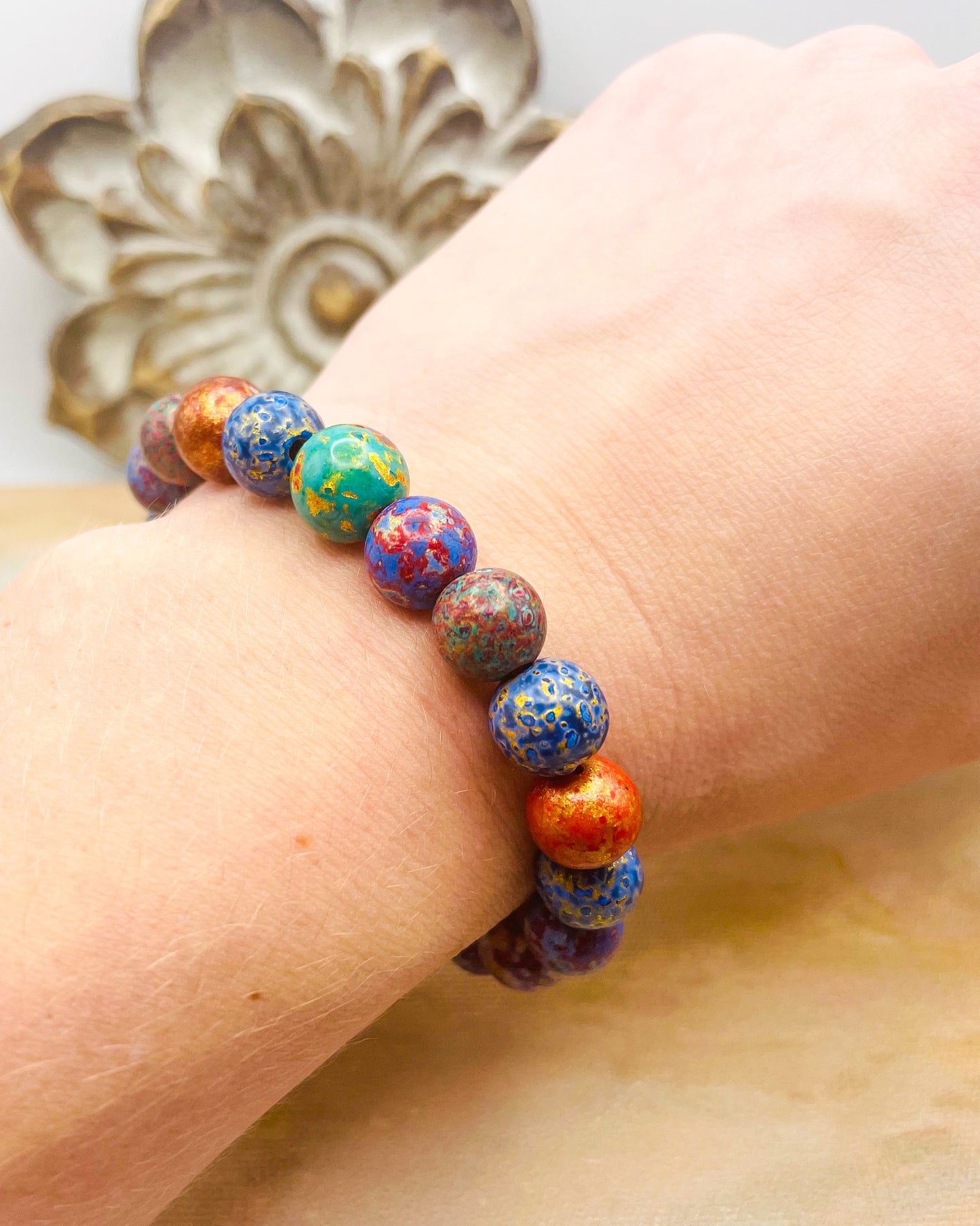 HandCrafted Daji Lacquer Beaded Bracelets