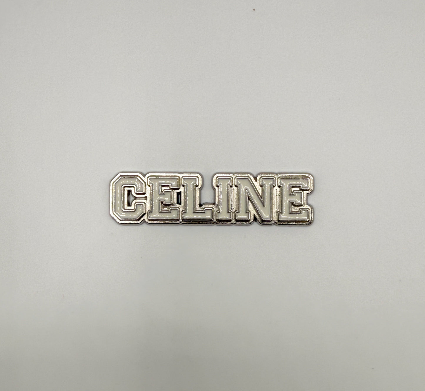 Celine Silver DIY Metal Flat Back Charmz