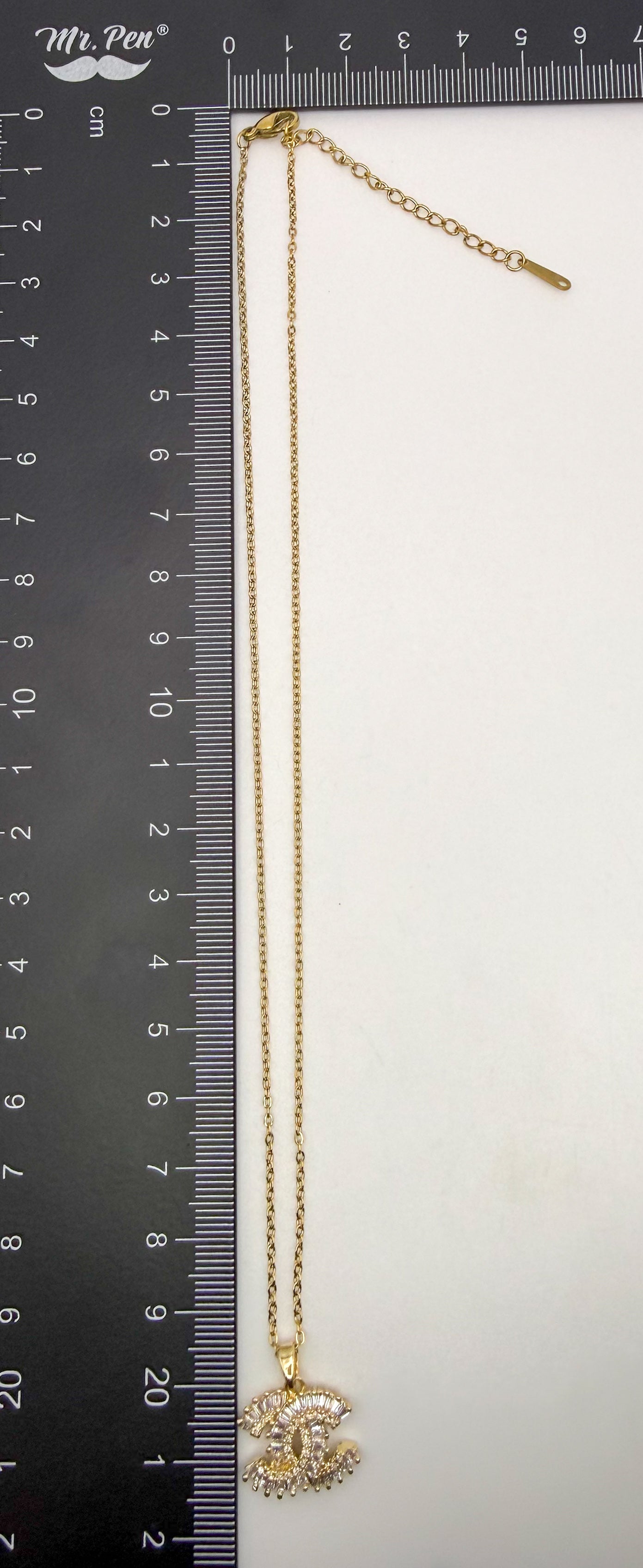 NEW CC Designer Crystal Zircon Pendant Necklace