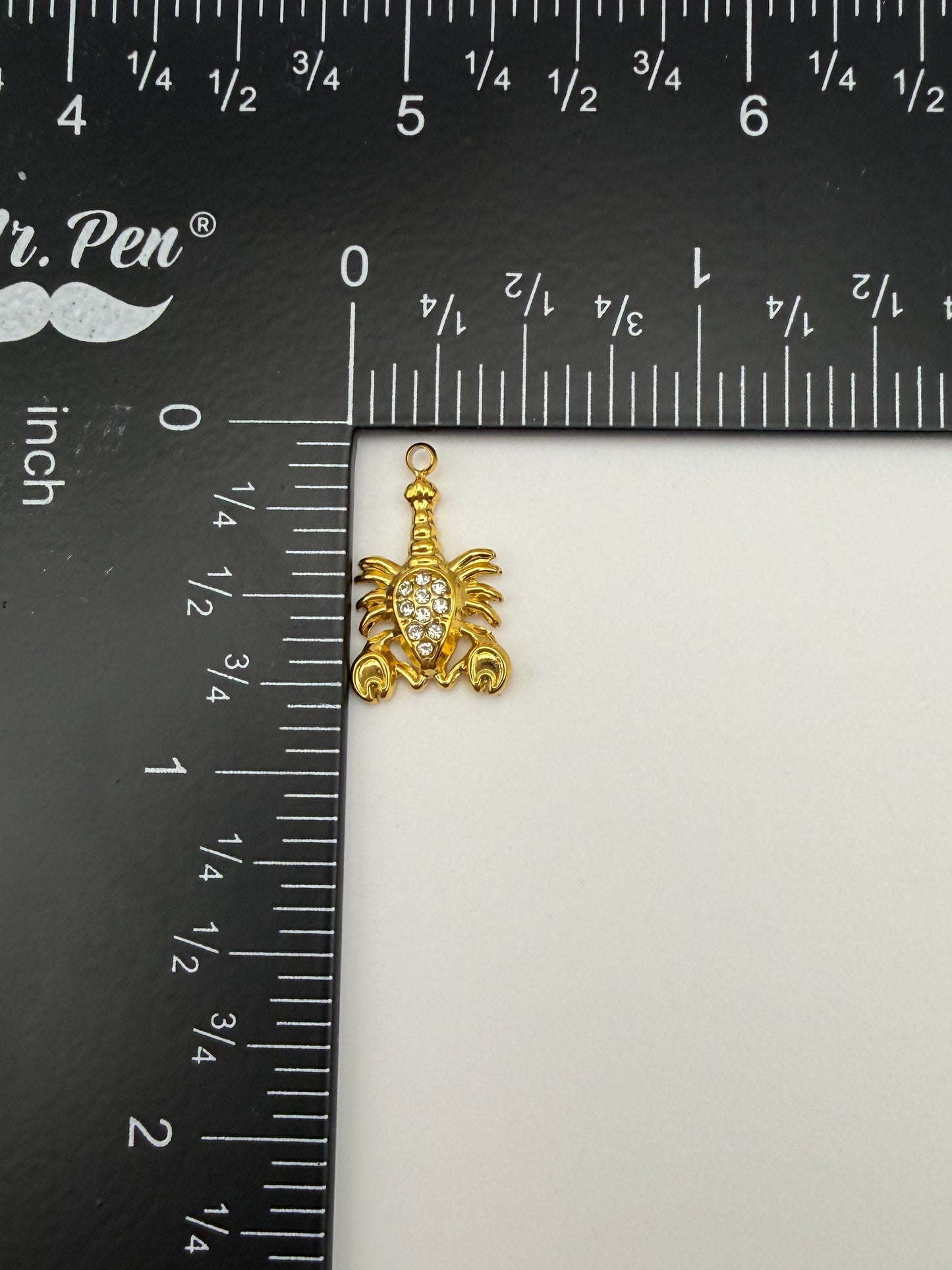 Stainless Steel Gold Ocean Animals & Object Charm Pendants