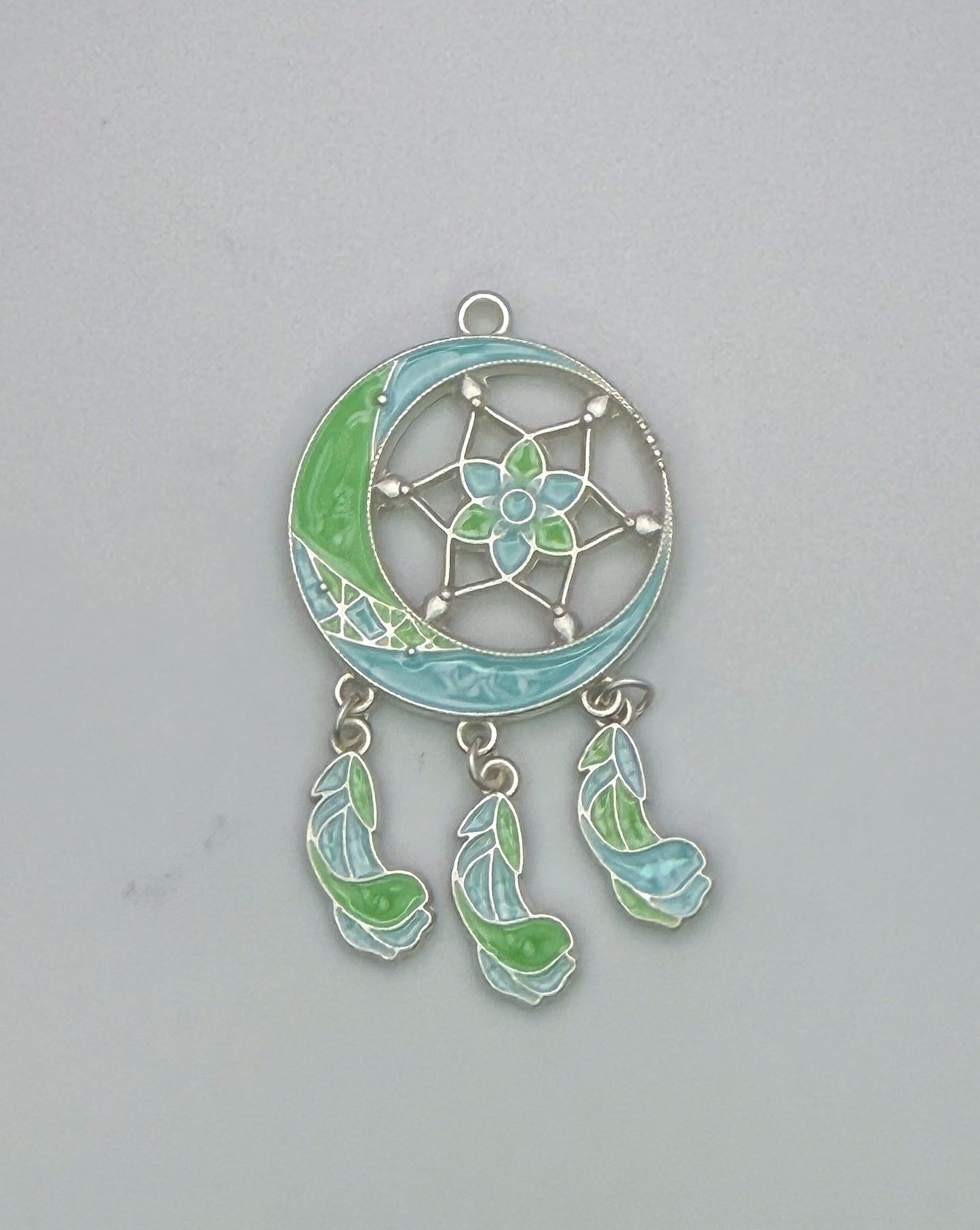 Big Dreamcatcher Color Enamel DIY Charms-DIY Keychains, DIY Jewelry Making