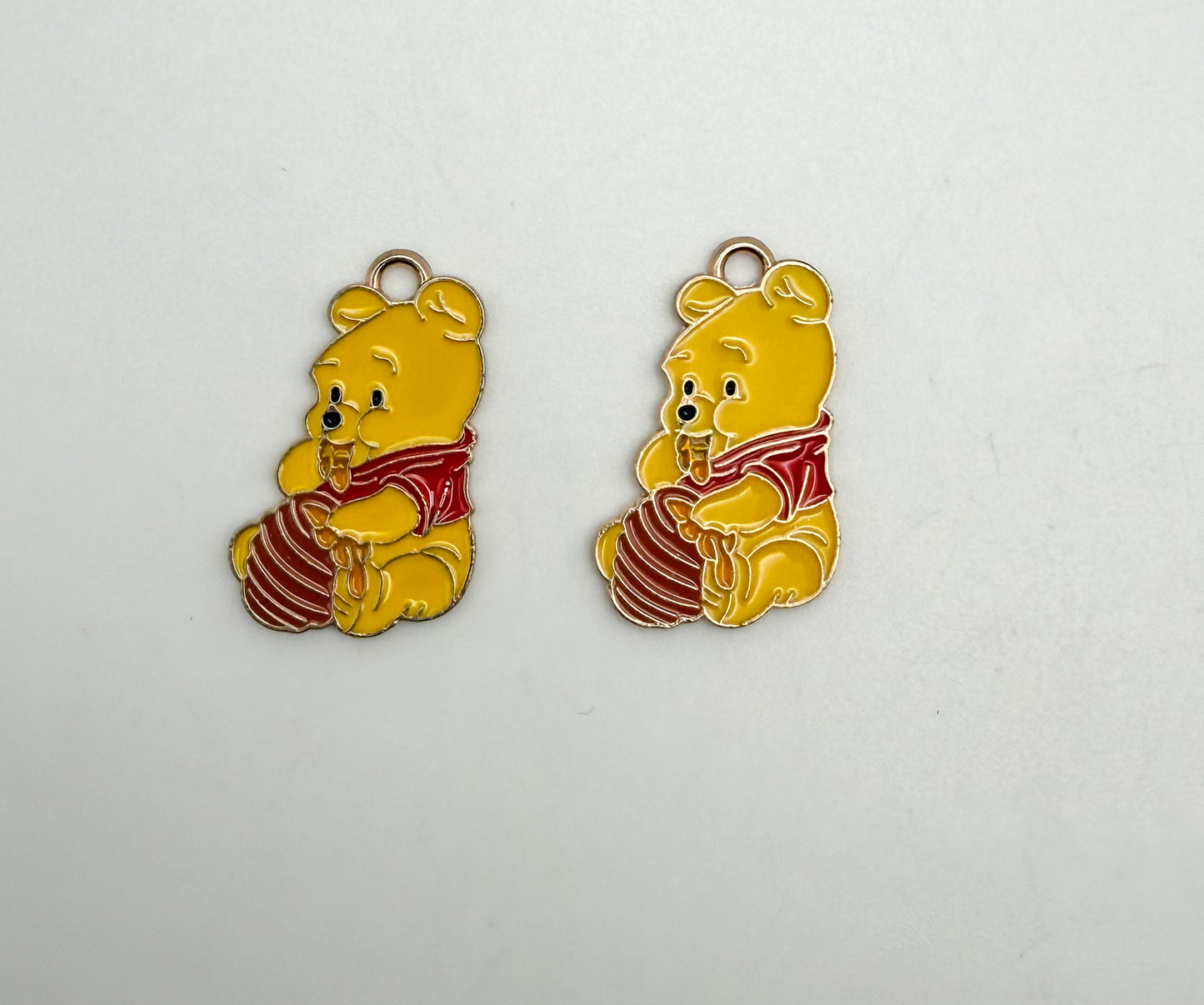 Winnie The Pooh’s Tigger & Eeryoe Gold Metal DIY Charms