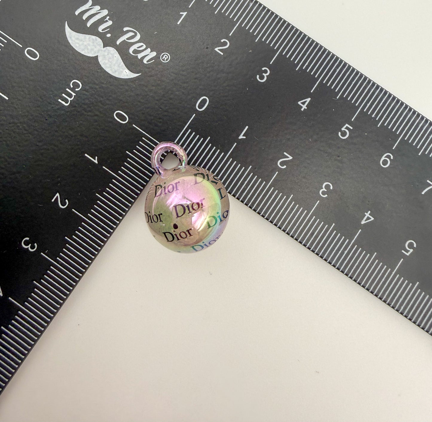 Sparkling Acrylic Dior Designer DIY Bead Charms