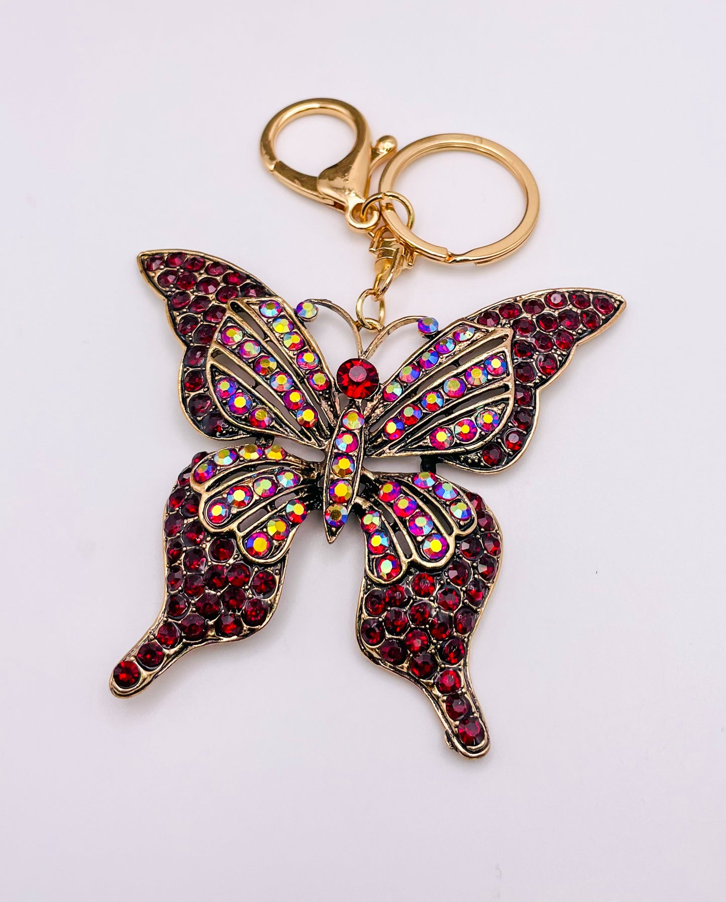 Bling Butterfly Keychains