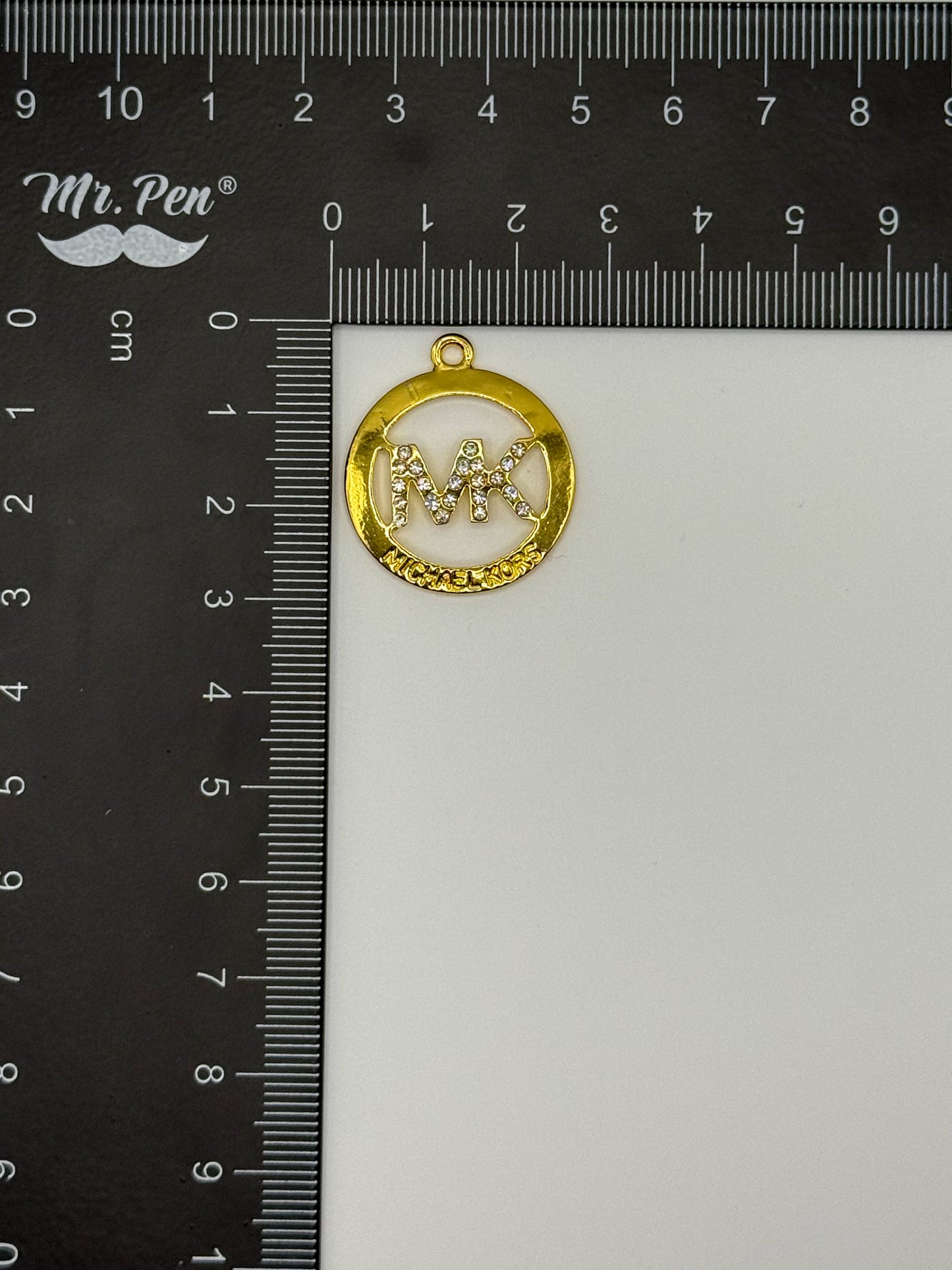 High Quality MK Design Metal DIY Charm Pendants