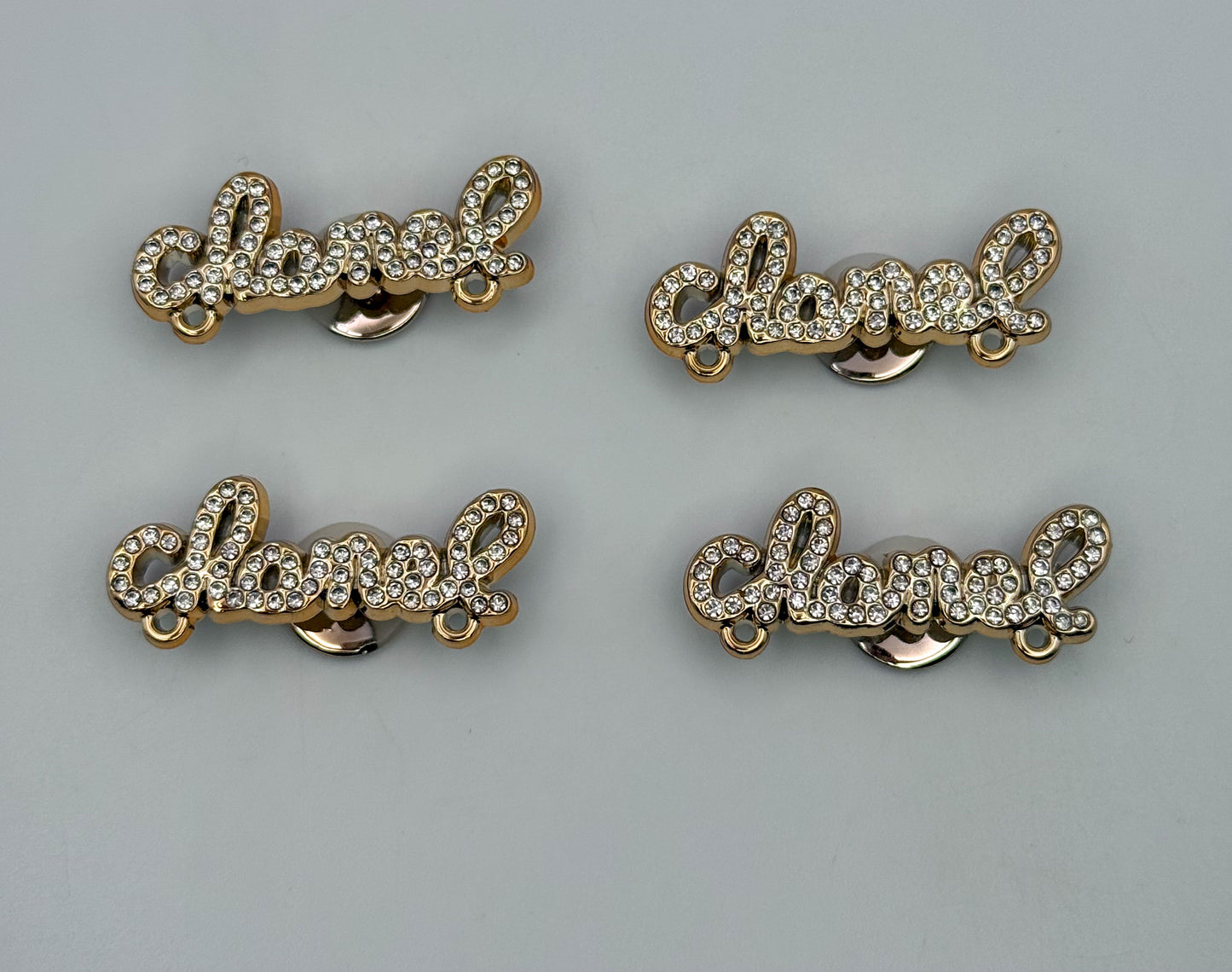 LV & CC Designer Croc Charms