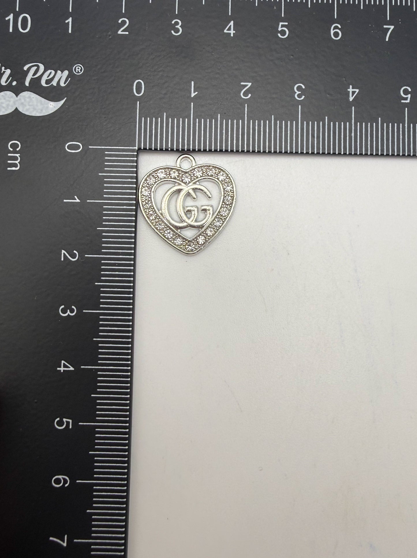 SPECIAL: GG Heart Shaped Metal DIY Charms