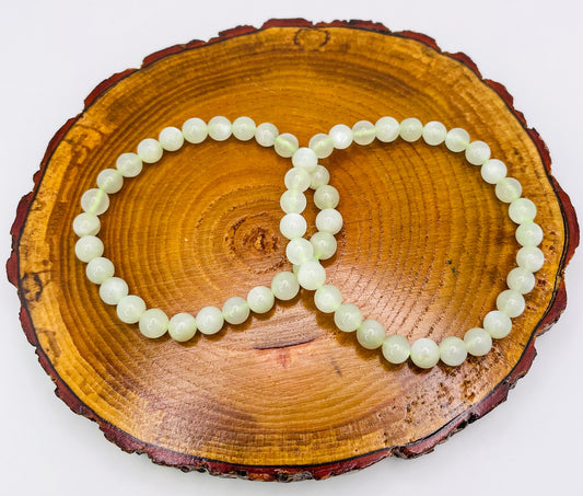 Green Moonstone Crystal Bracelet