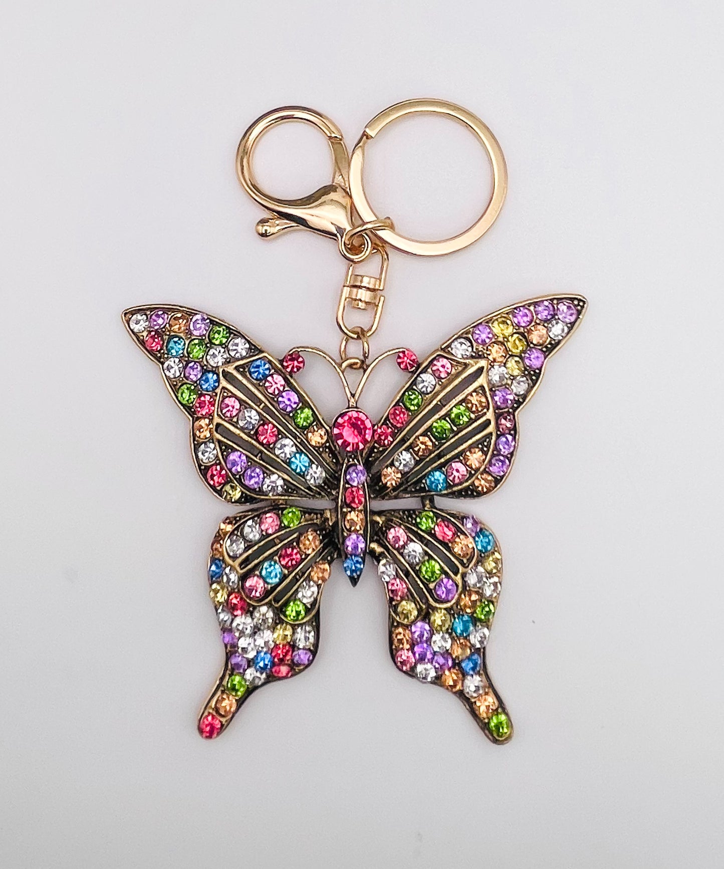 Bling Butterfly Keychains