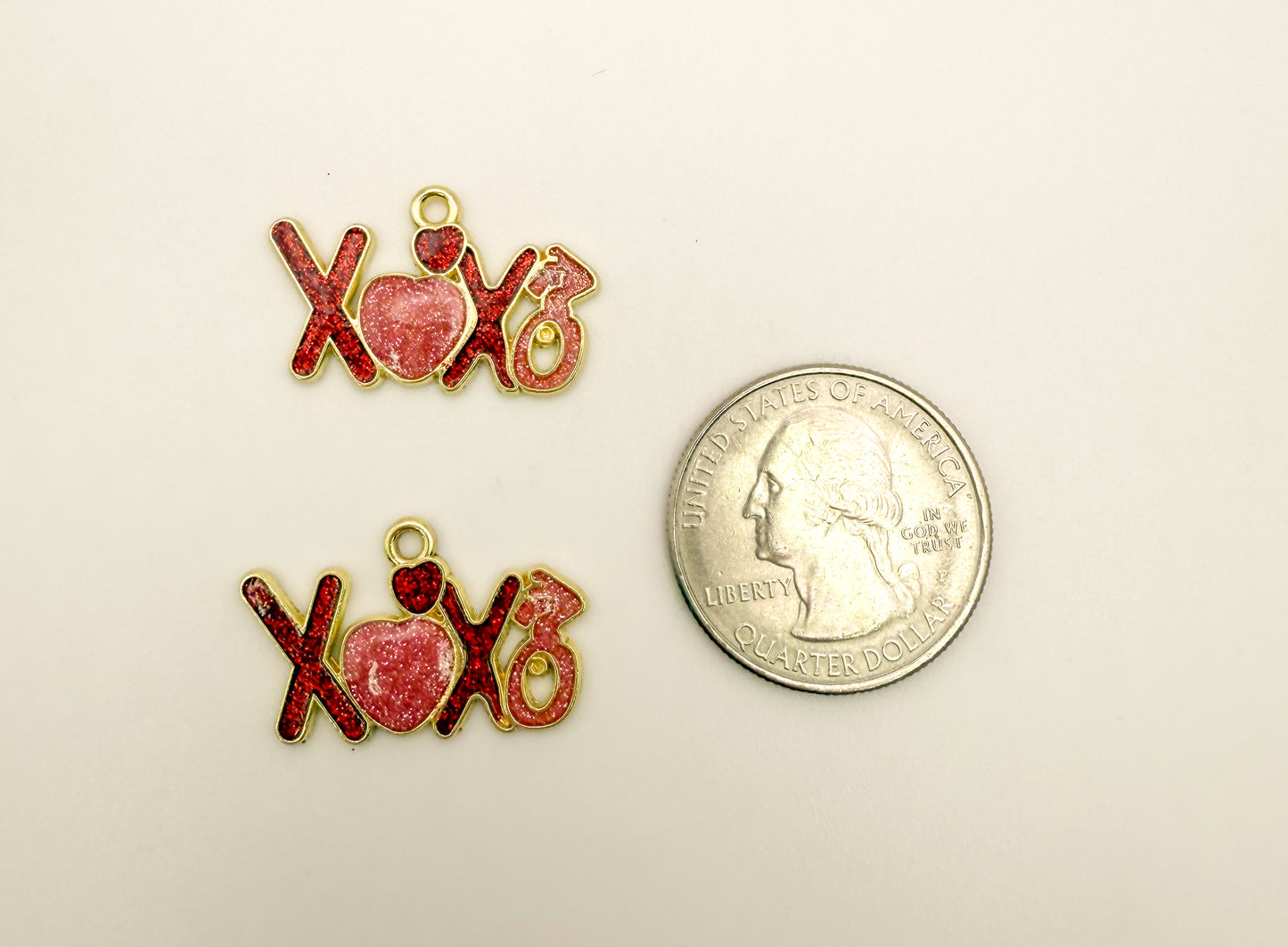 XOXO Gold Lover Charms