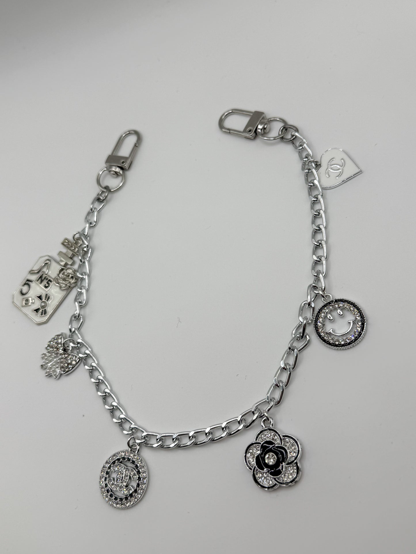 Gold & Silver Hand Bag Charm Chains