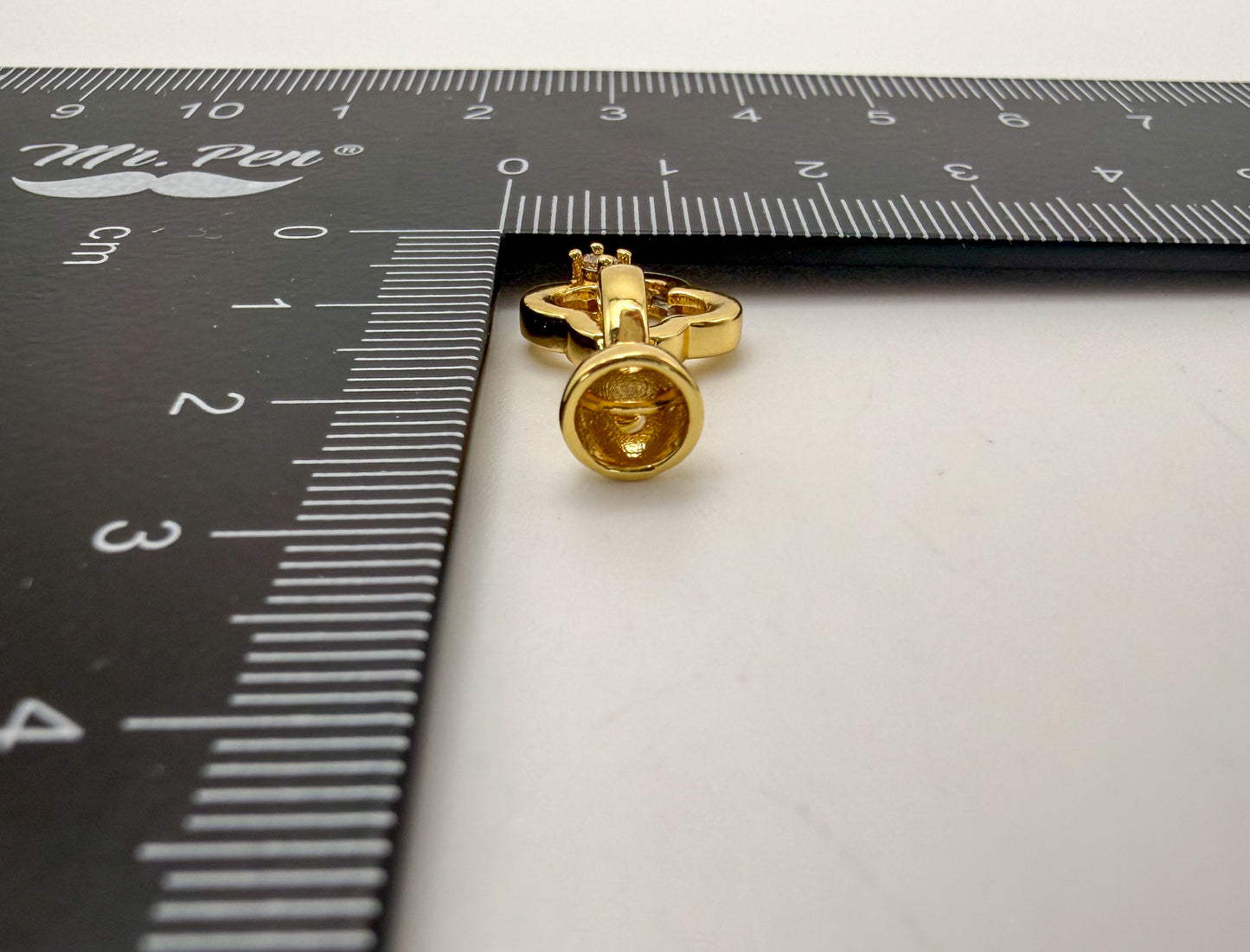 Clover Connector Clasp Gold or Silver