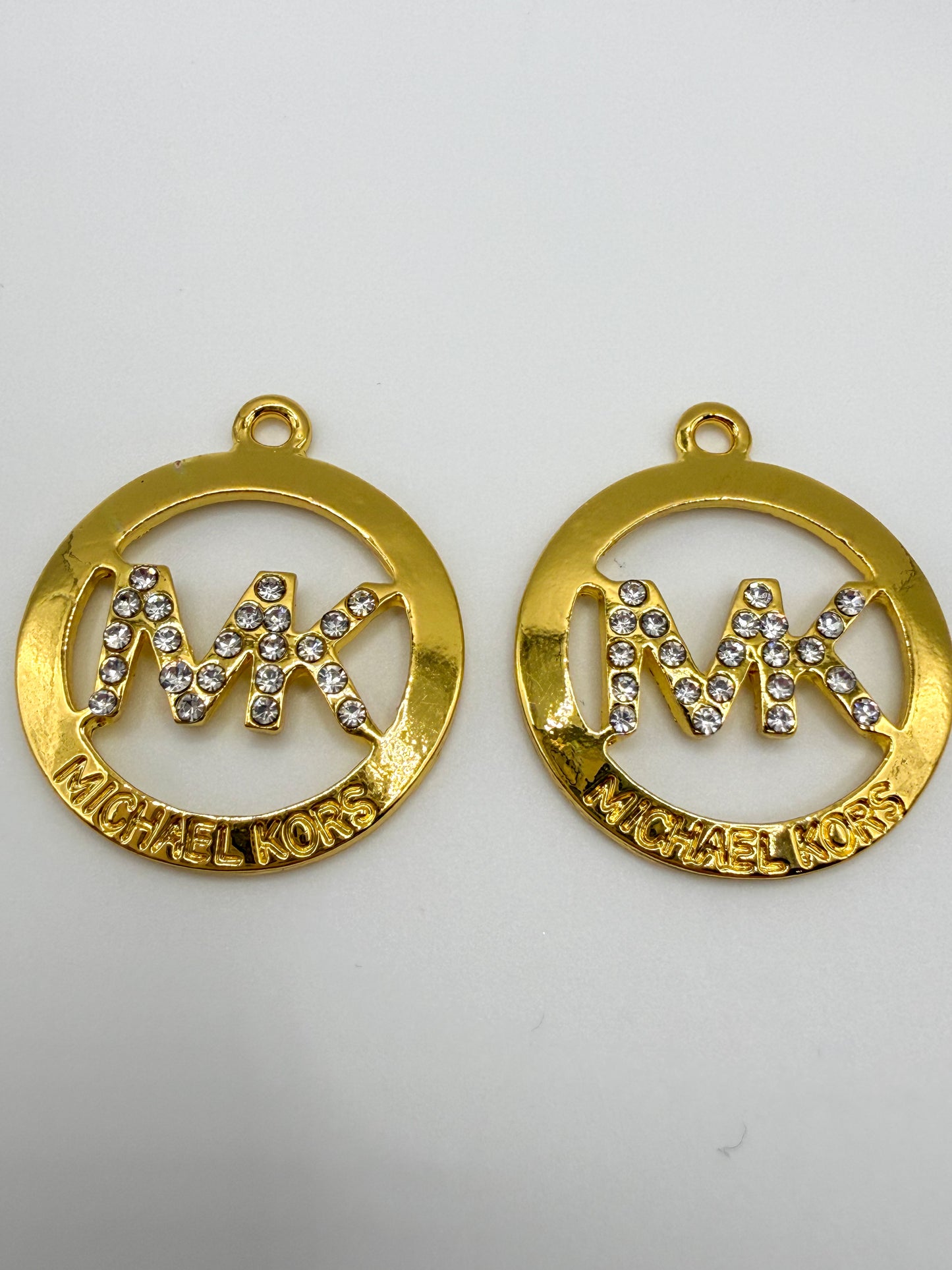 High Quality MK Design Metal DIY Charm Pendants